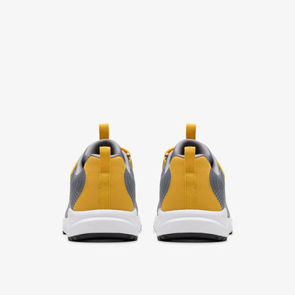 Clarks Deyes Dash Youth Grey Synthetic
