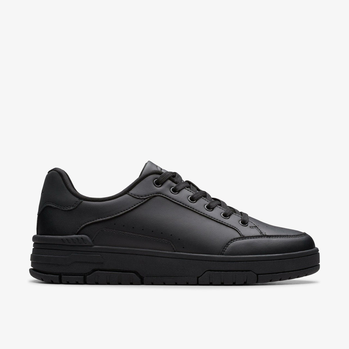 Clarks Check Lace Black