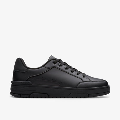 Clarks Check Lace Black