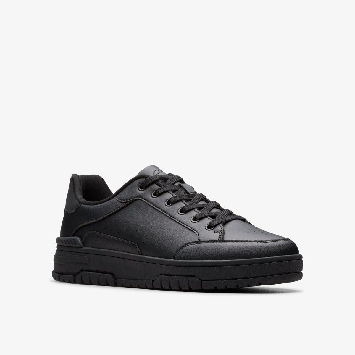 Clarks Check Lace Black