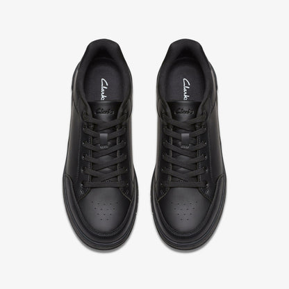 Clarks Check Lace Black