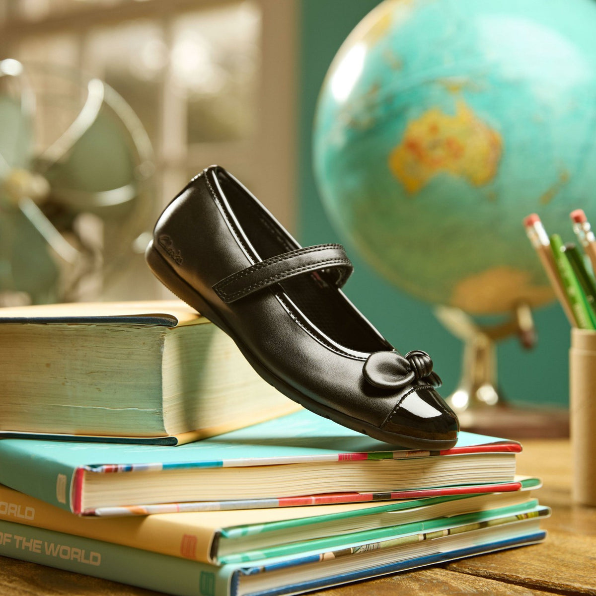 Clarks Dance Beam Kid Black