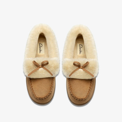 Clarks Leno Cosy Tan