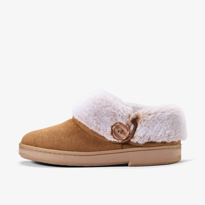 Clarks Evelyn Mule Tan