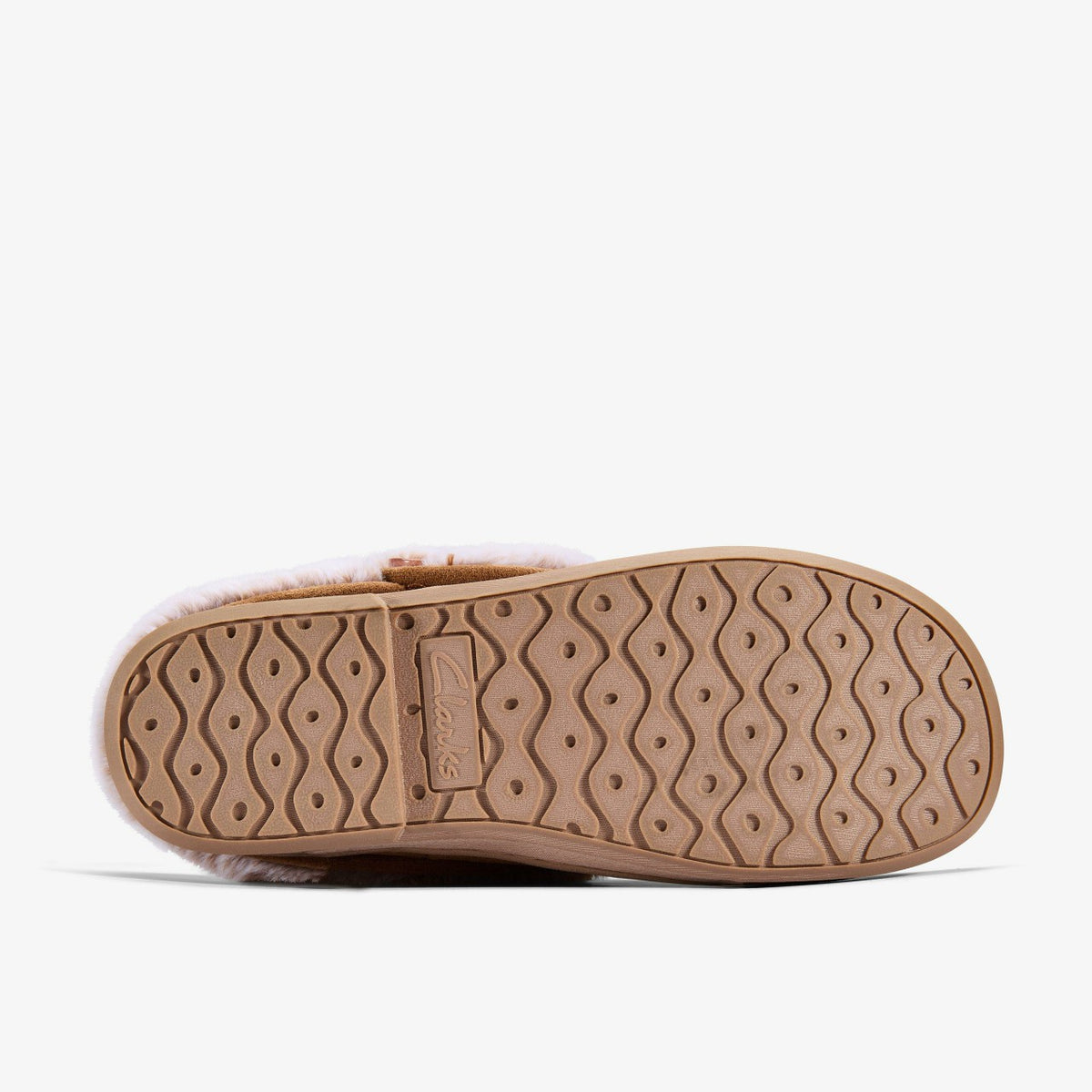 Clarks Evelyn Mule Tan