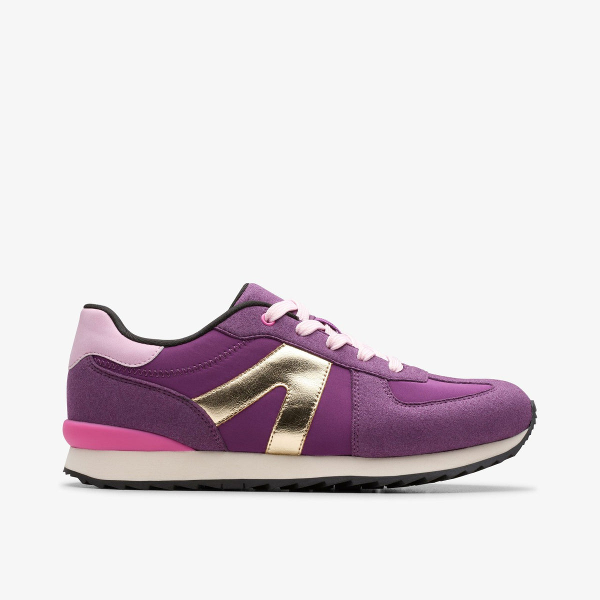 Clarks Jaspen Vibe Youth Purple