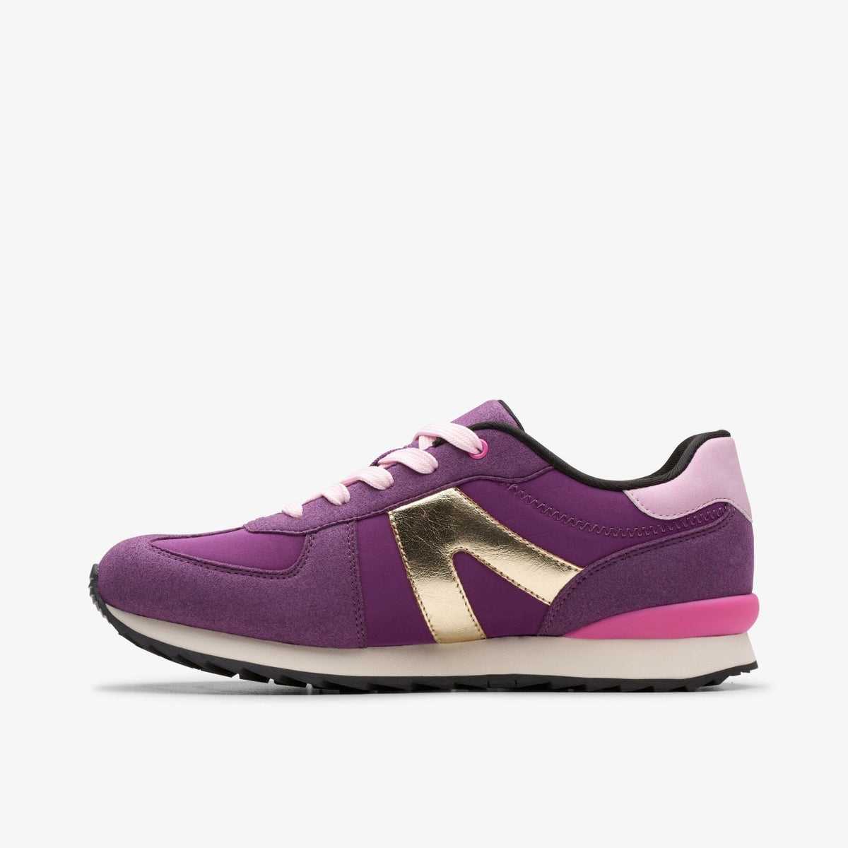 Clarks Jaspen Vibe Youth Purple