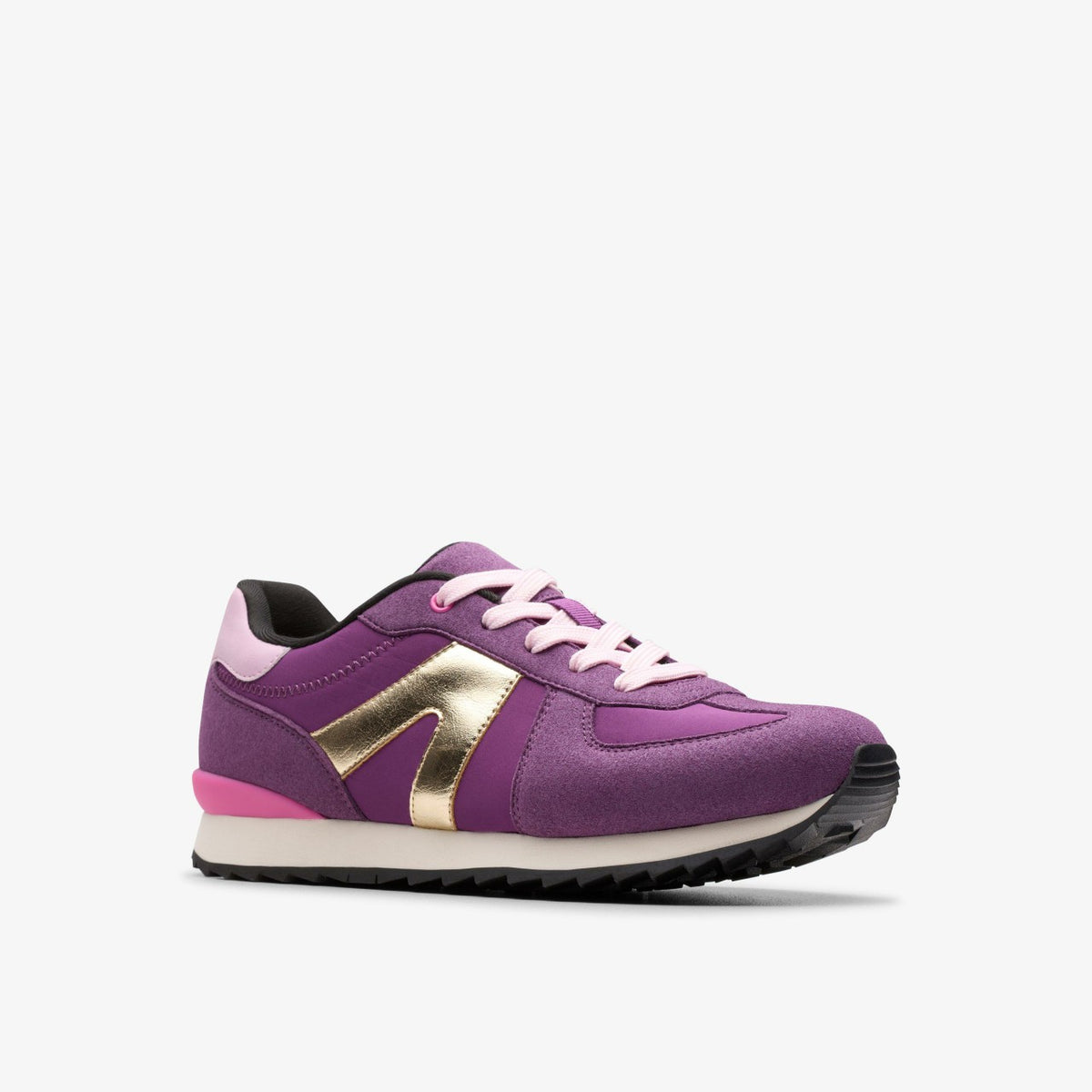 Clarks Jaspen Vibe Youth Purple