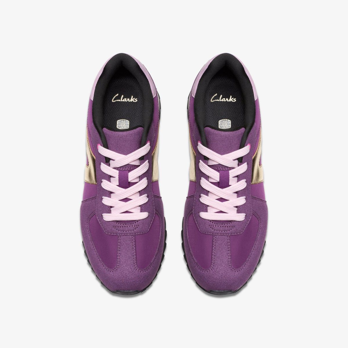 Clarks Jaspen Vibe Youth Purple
