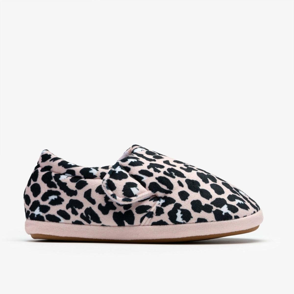 Clarks Fluffy Snug Kid Blush Pink Print