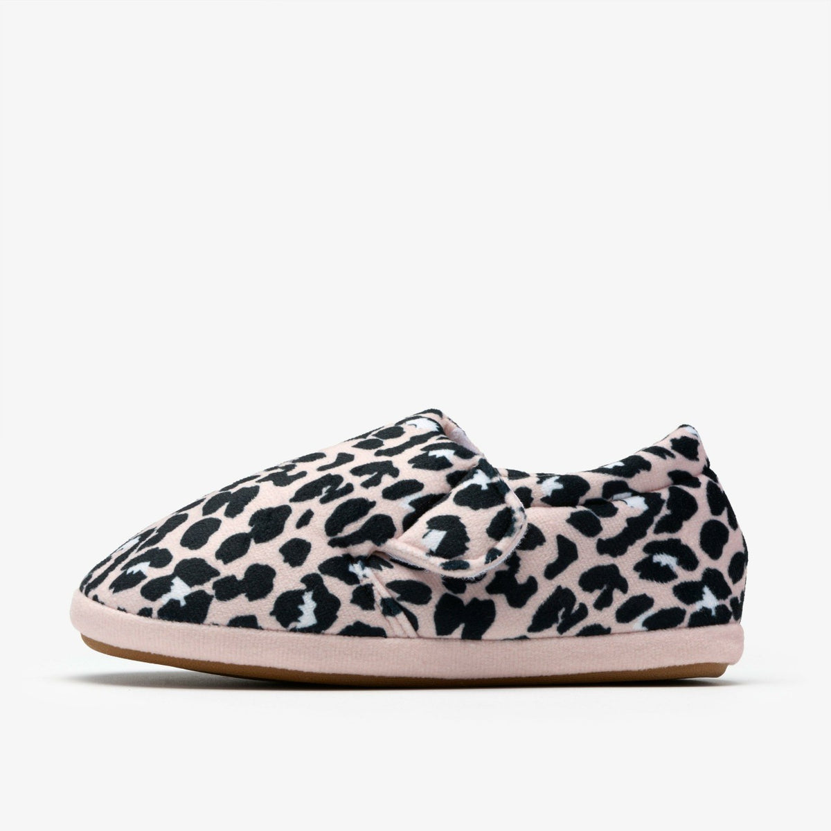 Clarks Fluffy Snug Kid Blush Pink Print