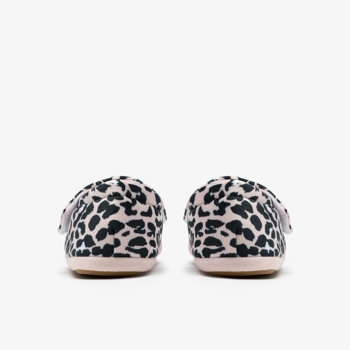 Clarks Fluffy Snug Kid Blush Pink Print