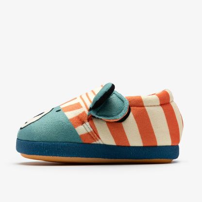 Clarks Fluffy Snug Toddler Orange Combination