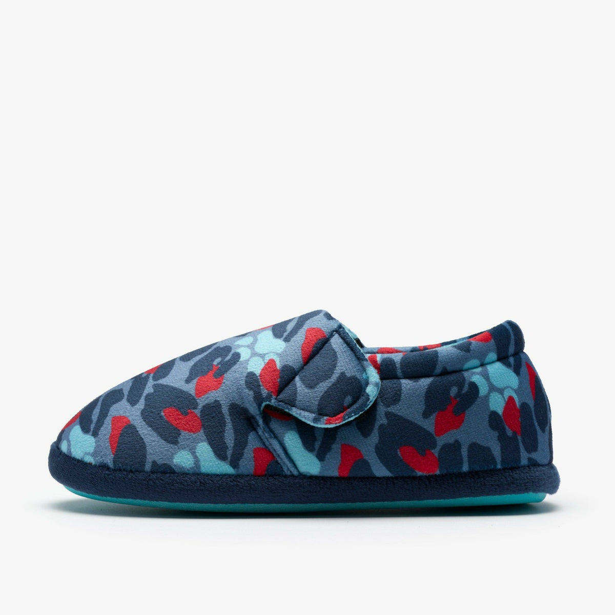Clarks Fluffy Snug Kid Blue Camo Combination