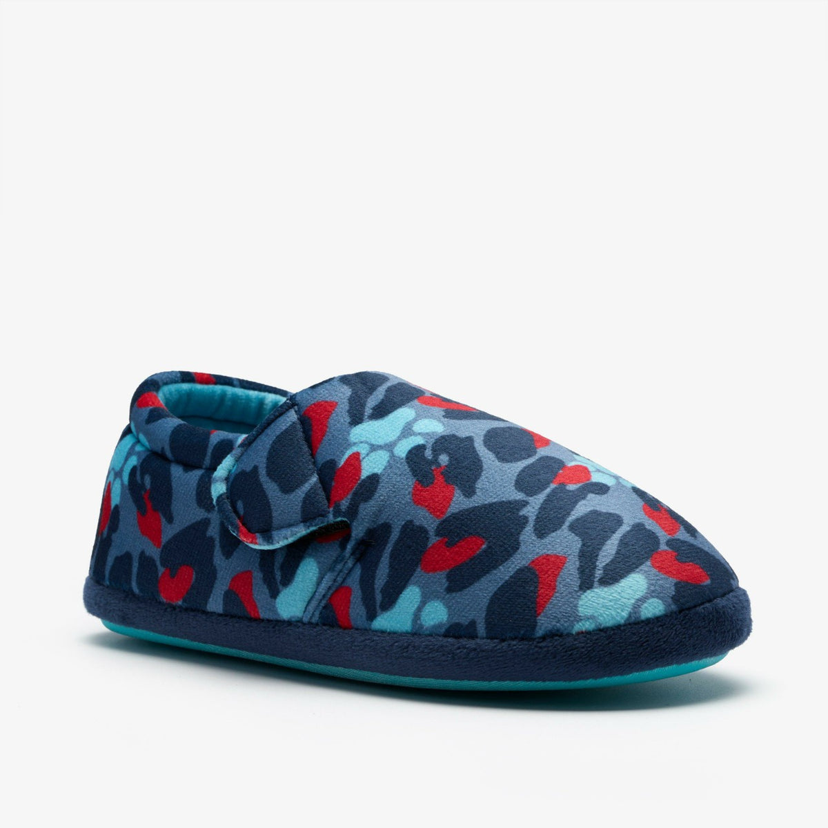 Clarks Fluffy Snug Kid Blue Camo Combination