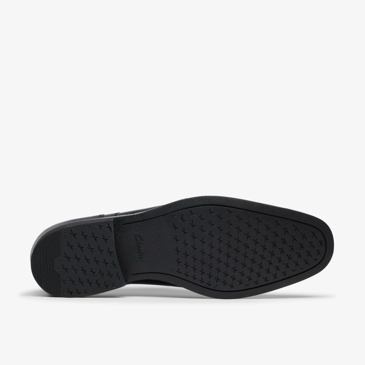 Clarks Paulton Cap Black Leather