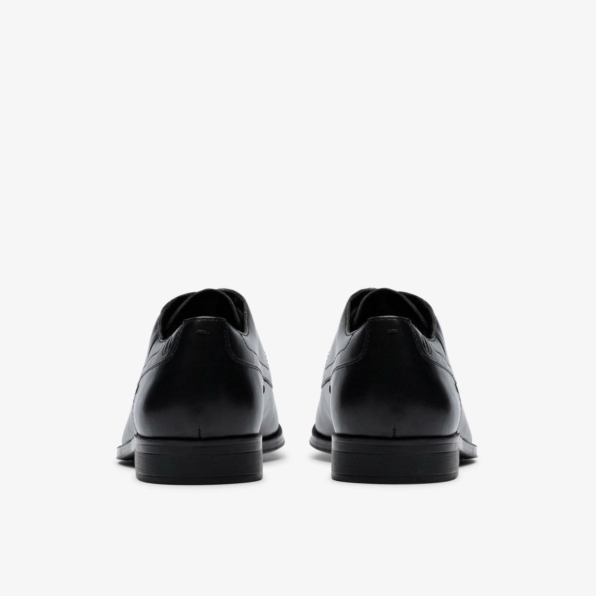 Clarks Paulton Cap Black Leather
