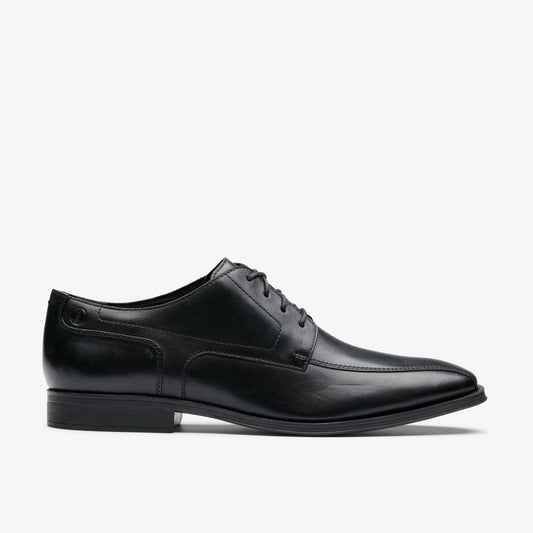 Clarks Paulton Over Black Leather