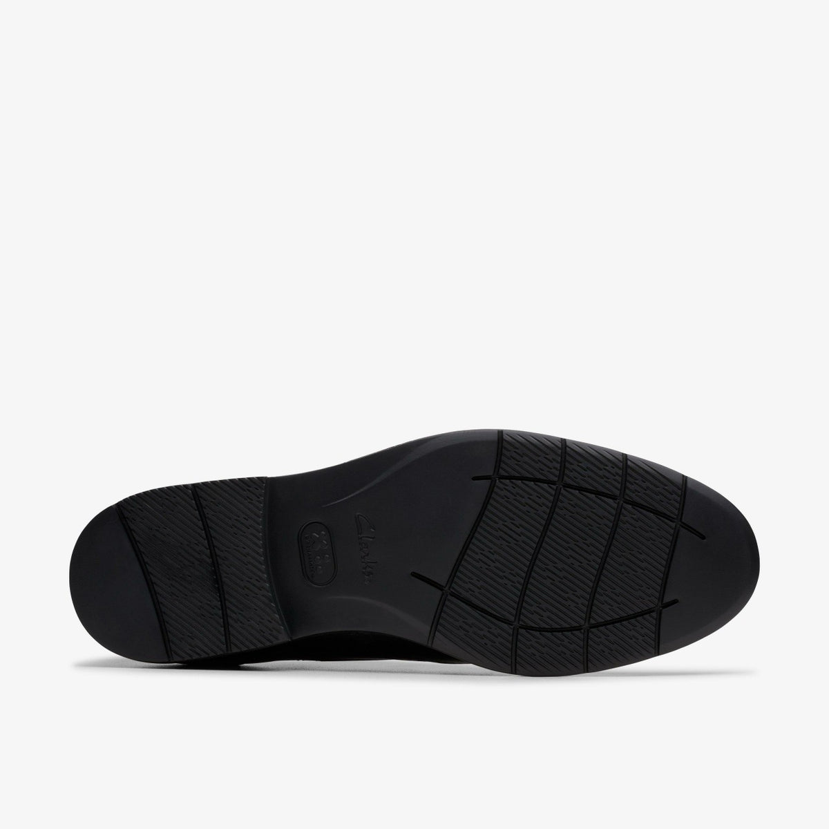 Clarks Banbury Tip Black Leather