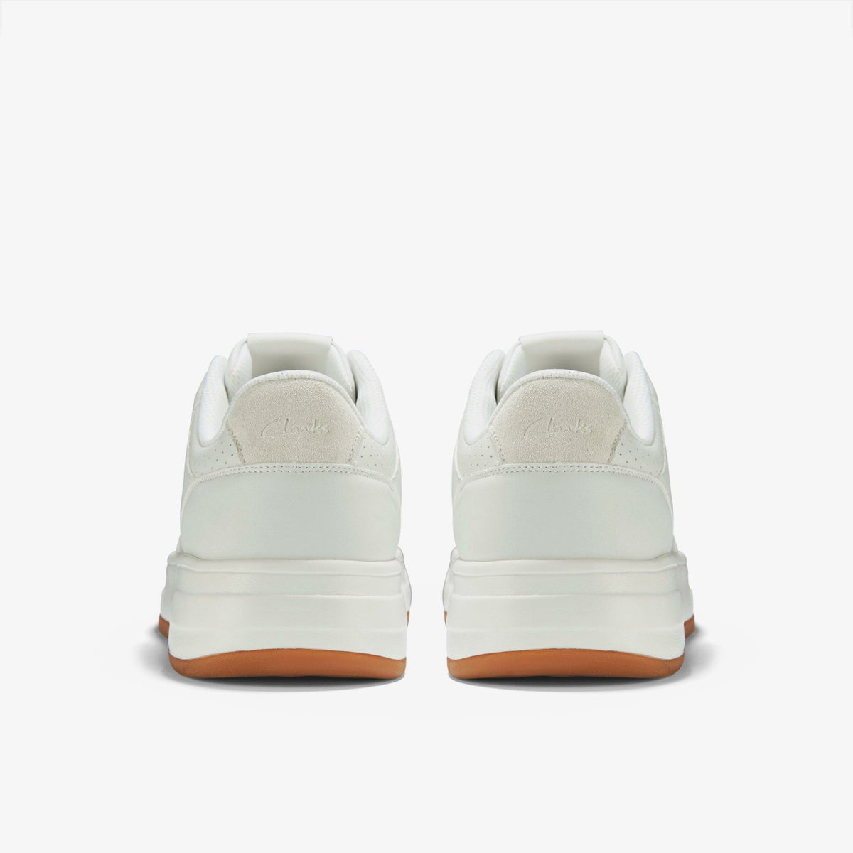 Clarks Elham Lace White