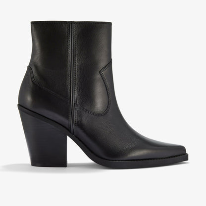 Clarks Kheda West Black Leather