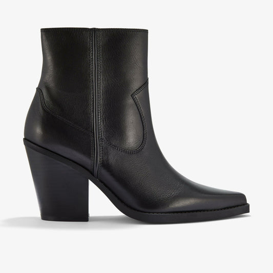 Clarks Kheda West Black Leather