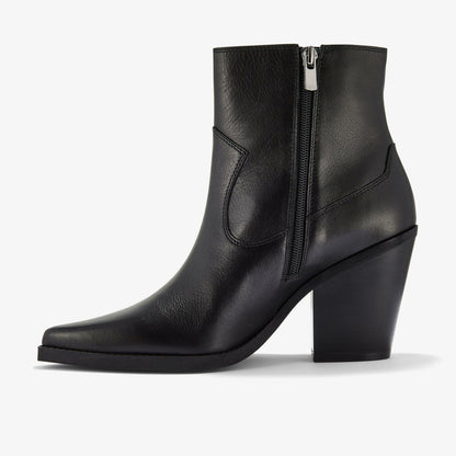 Clarks Kheda West Black Leather