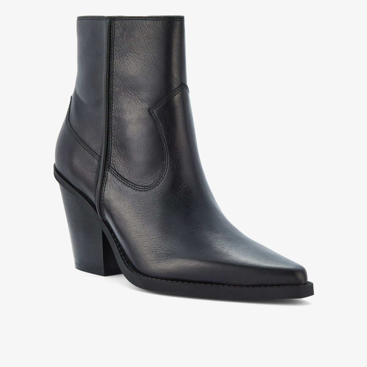 Clarks Kheda West Black Leather