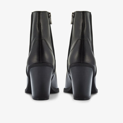 Clarks Kheda West Black Leather