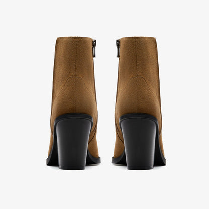 Clarks Kheda West Dark Tan