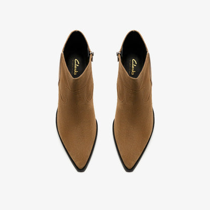 Clarks Kheda West Dark Tan
