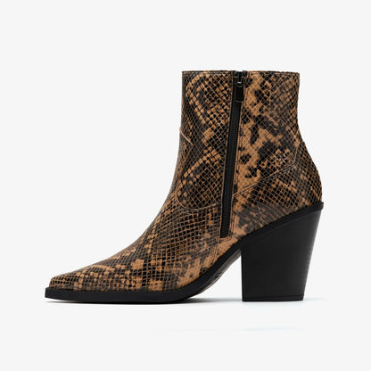 Clarks Kheda West Snake Print