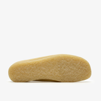 Clarks Wallabee Pale Yellow Suede