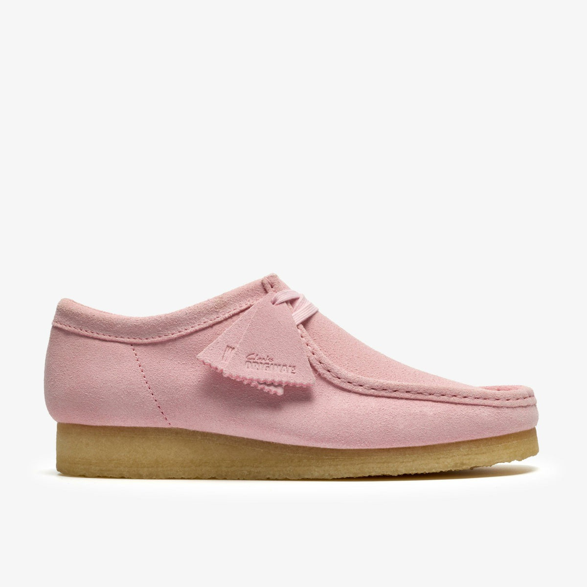 Clarks Wallabee Light Pink Suede