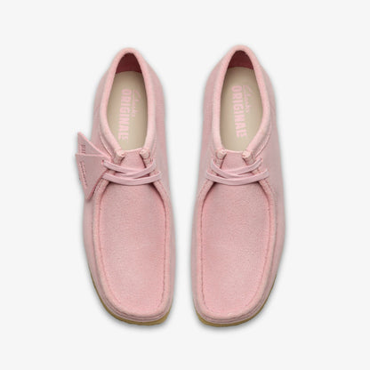 Clarks Wallabee Light Pink Suede
