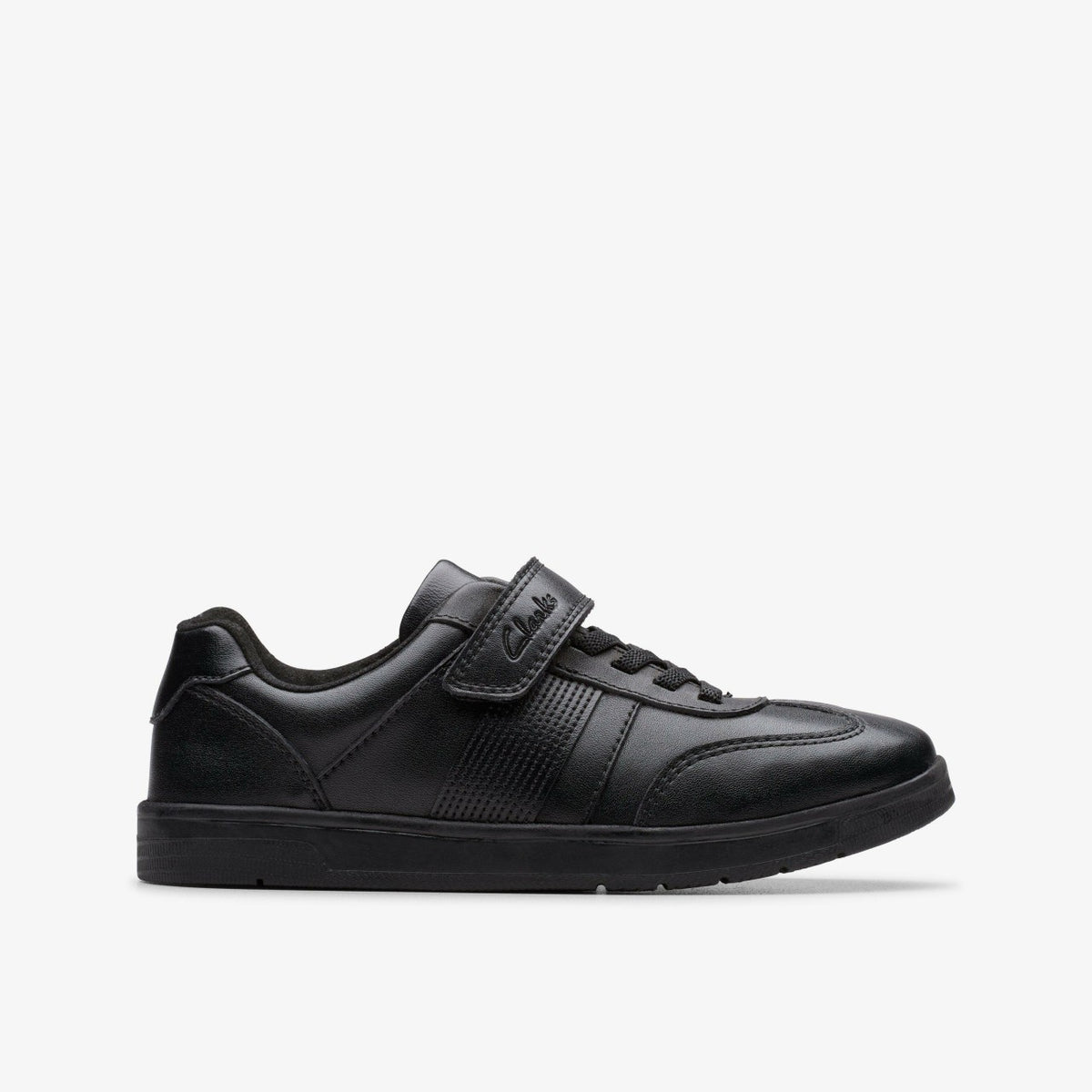 Clarks Disco Pace Kid Black Leather