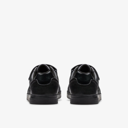 Clarks Disco Pace Kid Black Leather