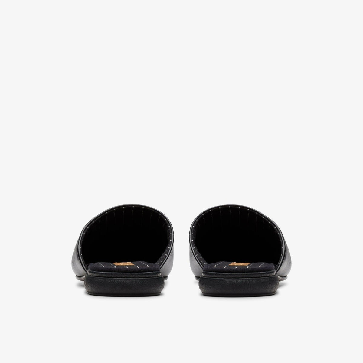 Clarks Harston Mule Black Leather