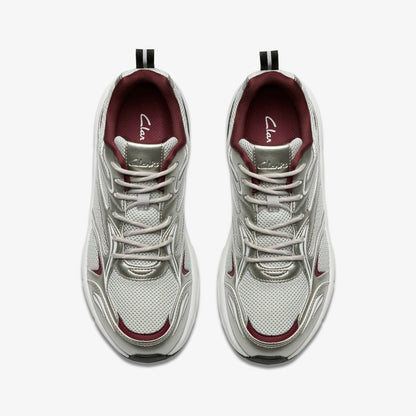 Clarks Axcel Walk Silver Combination