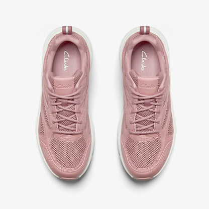 Clarks Axcel Walk Pink Combination