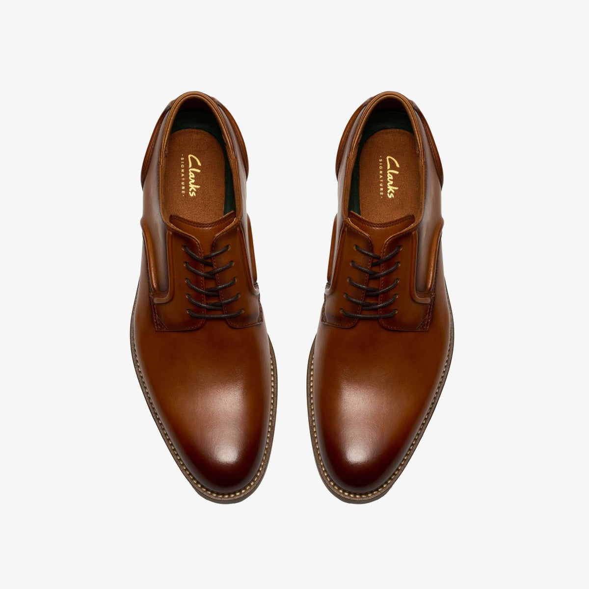 Clarks Craft Remi Lace Tan Leather