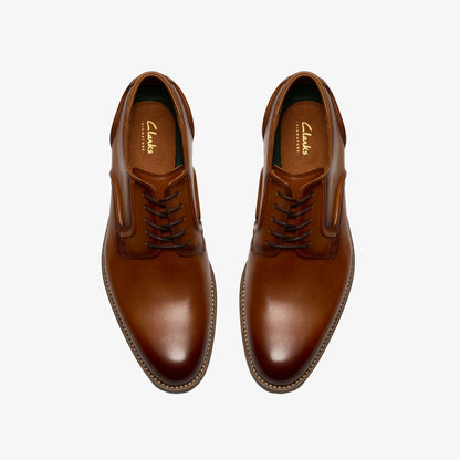 Clarks Craft Remi Lace Tan Leather