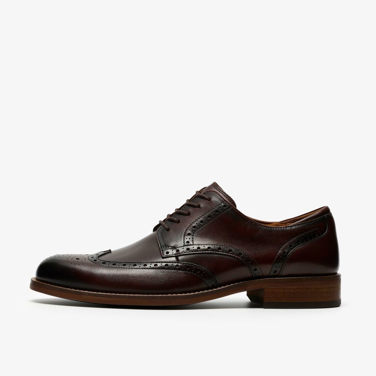 Clarks Craft Remi Tip Brown Leather