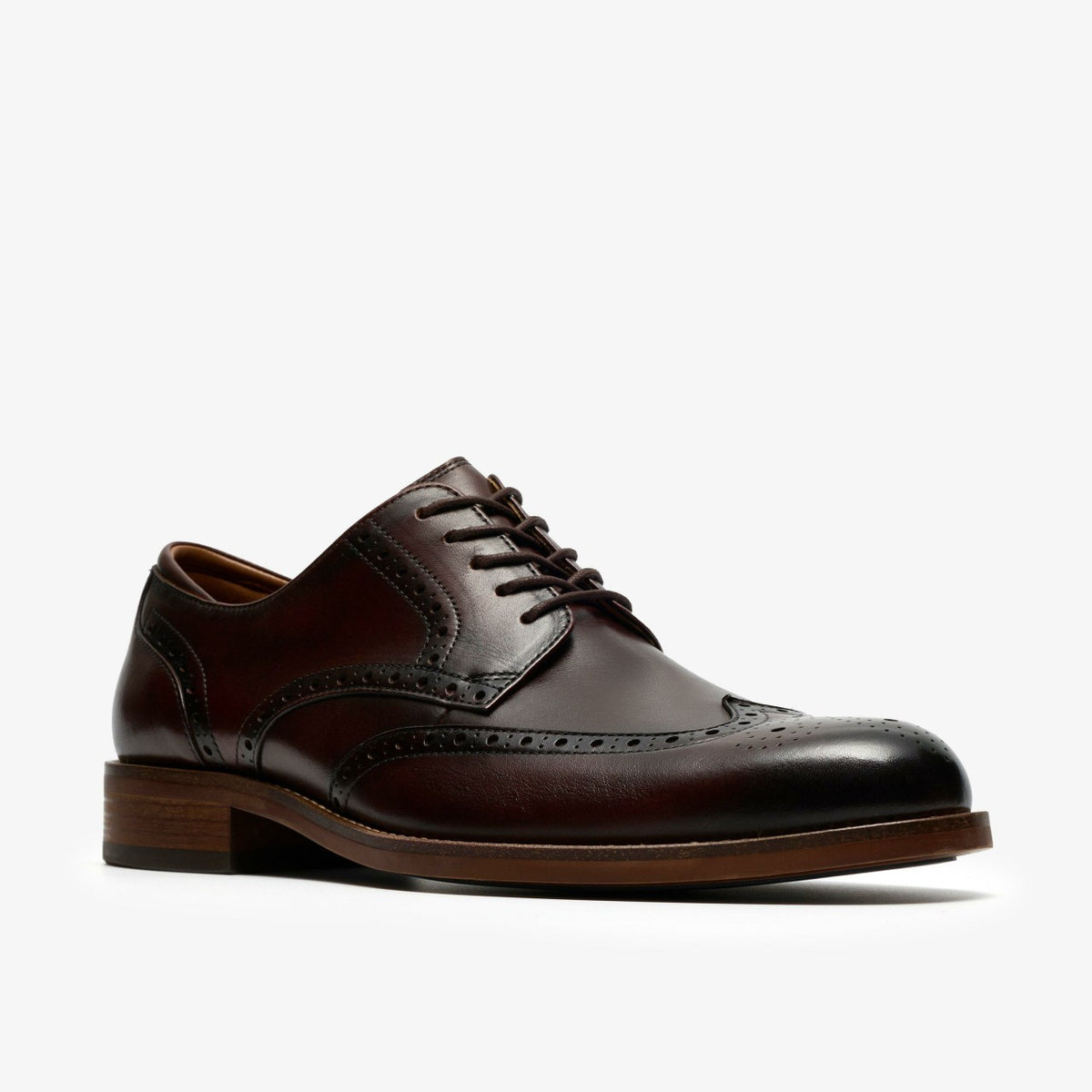 Clarks Craft Remi Tip Brown Leather