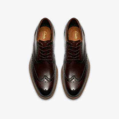 Clarks Craft Remi Tip Brown Leather
