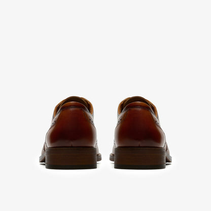 Clarks Craft Remi Tip Tan Leather