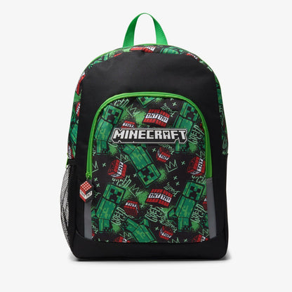Clarks Minecraft Large Backpack Black/Green