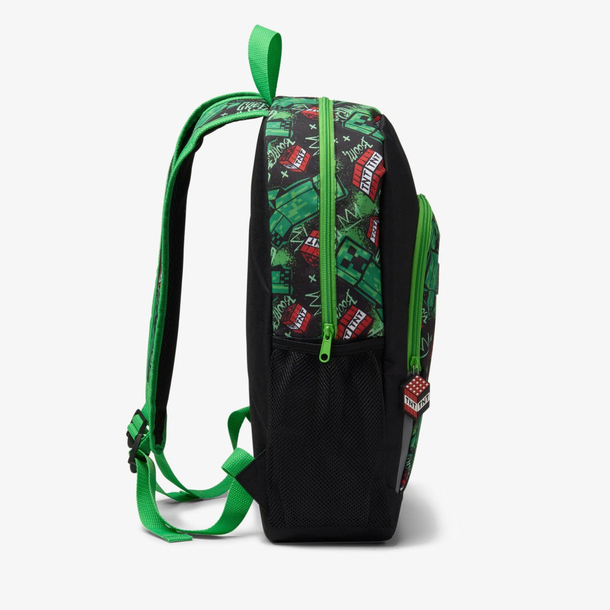 Clarks Minecraft Large Backpack Black/Green