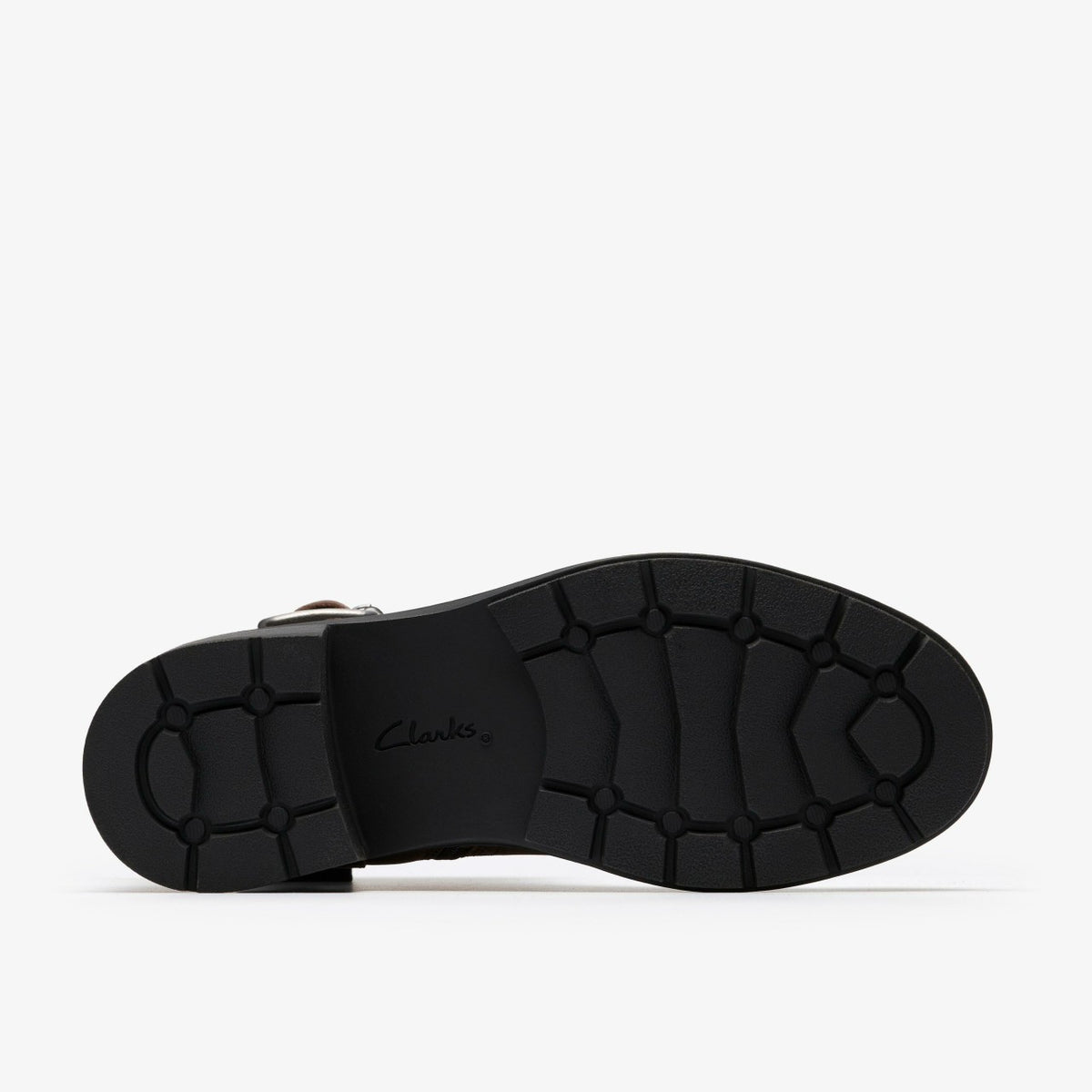 Clarks Hearth Buckle Dark Brown