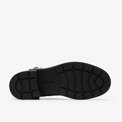 Clarks Hearth Buckle Dark Brown
